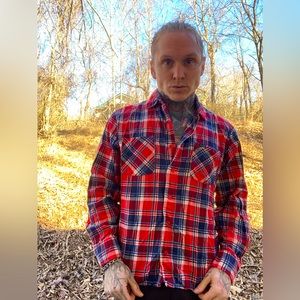 Vintage wrangler flannel